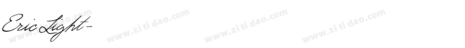 Eric Light字体转换